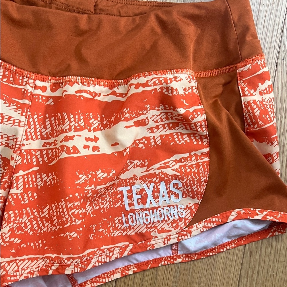 Nike Women's Orange Texas Longhorns Athletic Shorts - Sz Medium - Picture 4 of 6